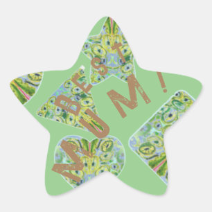 Mom! Star Sticker
