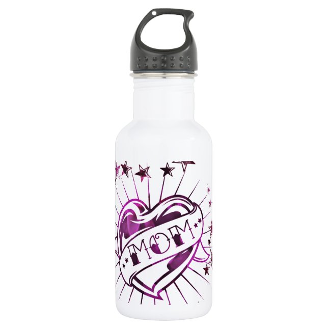 Mom Star Water Bottle (Front)