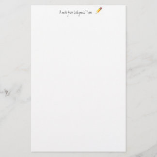 mom stationary stationery