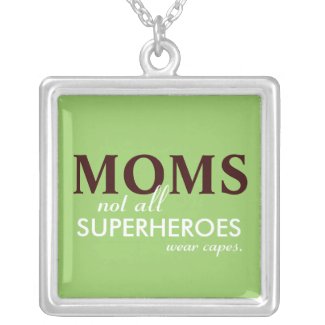 MOM Sterling Silver Necklace necklace