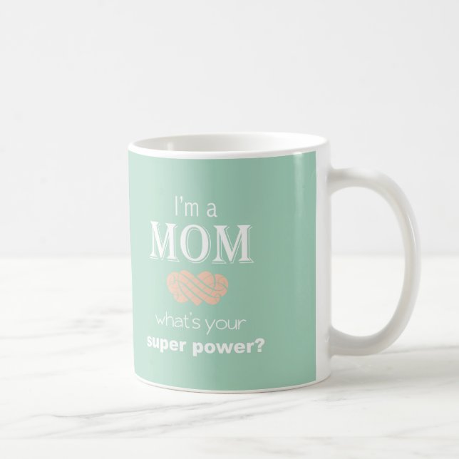Mom super power Mug Mother's Day (Right)