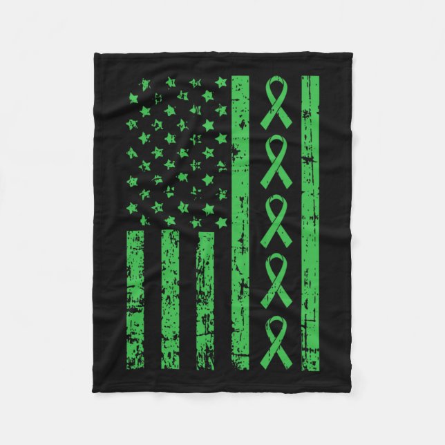 Mom Survivor Kidney Disease Awareness  Fleece Blanket (Front)