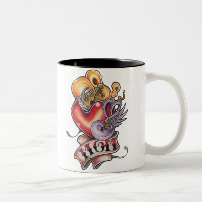 Mom Tattoo mug (Right)