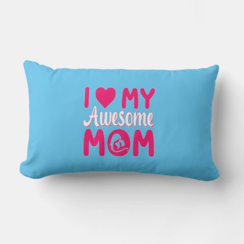 Mom The Element Of Life Is Mother  Mothers Day T Lumbar Pillow