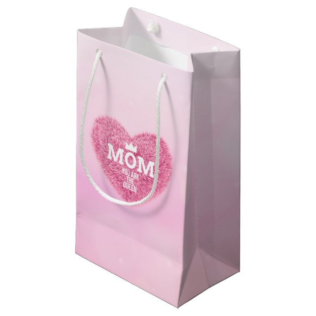 Mom The Queen Mother's Day | Gift Bag (Front Angled)
