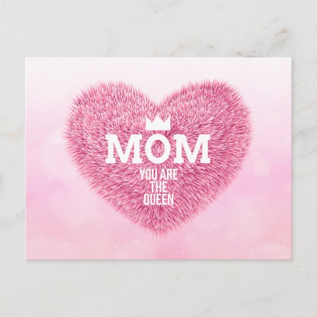 Mom The Queen Mother's Day | Postcard (Front)