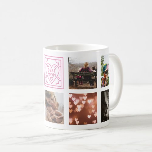 MOM The QUEEN of our hearts  custom photo Coffee Mug