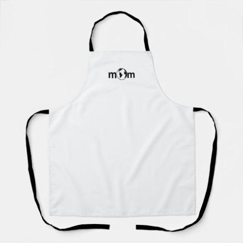 mom the queen of the kitchen All_Over Print Apron