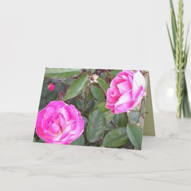 Mom: thinking of you from afar card (Front)