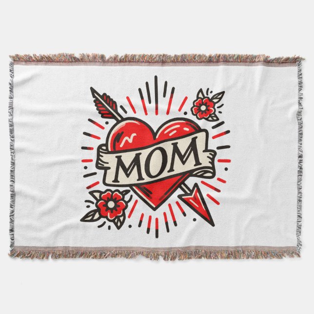 MOM THROW BLANKET (Front)