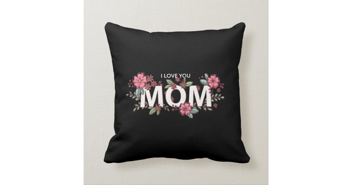 mom throw pillow