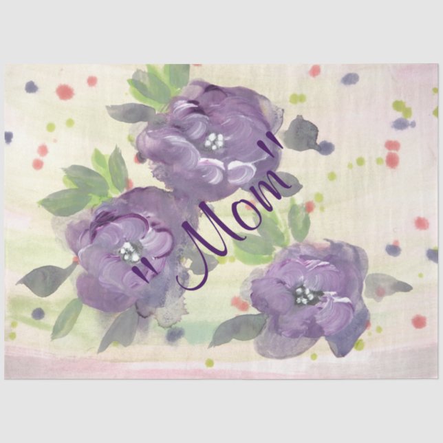 Mom Tissue Paper (Front)