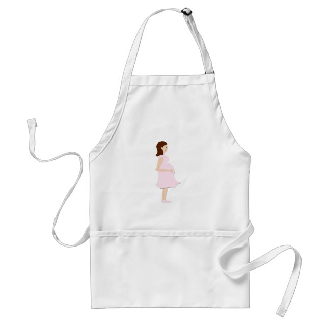 Mom To Be Adult Apron (Front)