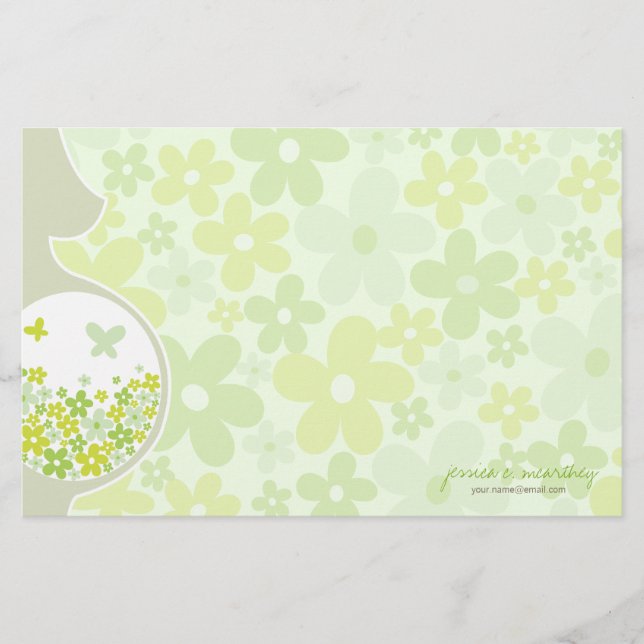 Mom To Be | Baby Neutral Thank You Note Stationery (Front)
