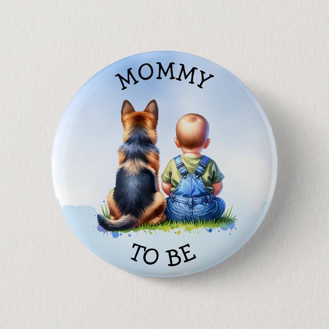 Mom to be | Baby Shower Button (Front)