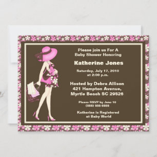 Mom to Be Baby Shower Invitation