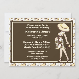 Mom to Be Baby Shower Invitation