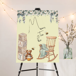 Mom To Be Baby Shower Sign