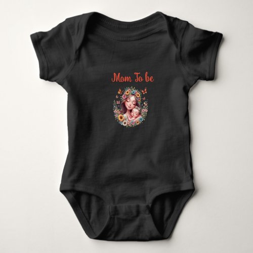 Mom To Be Babysuit _ Adorable and Heartwarming Baby Bodysuit