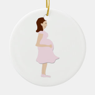 Mom To Be Ceramic Ornament