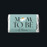 Mom to be daisy floral baby shower new baby gift   hershey's miniatures<br><div class="desc">Mom to be daisy floral baby shower new baby gift or announcement.</div>