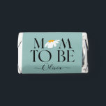 Mom to be daisy floral baby shower new baby gift   hershey's miniatures<br><div class="desc">Mom to be daisy floral baby shower new baby gift or announcement.</div>