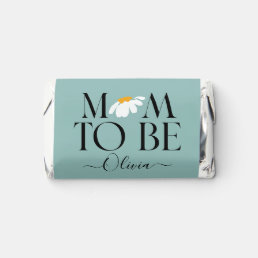Mom to be daisy floral baby shower new baby gift   hershey&#39;s miniatures