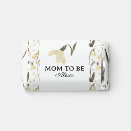 Mom to be floral baby shower new baby gift hershey's miniatures