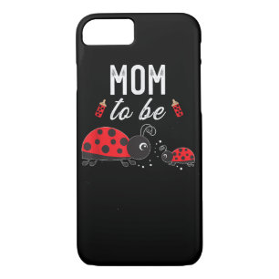 Mom To Be Ladybug Baby Shower Ladybug Mom  iPhone 8/7 Case