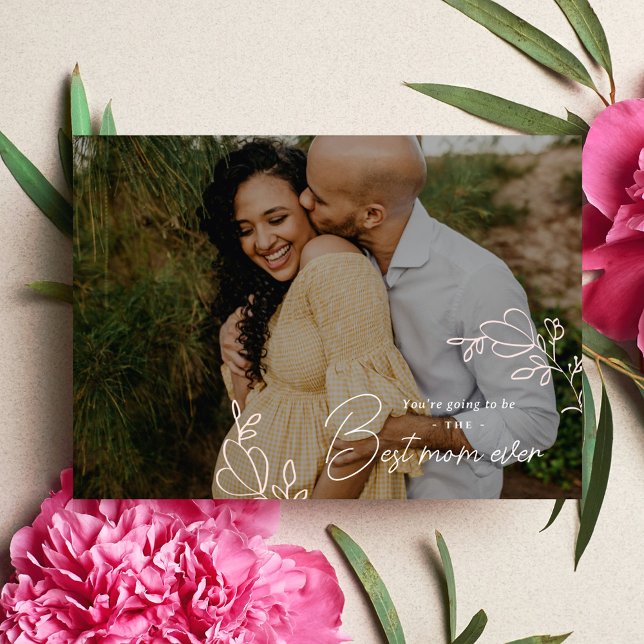 Mom to Be Mother's Day Photo Card (Creator Uploaded)