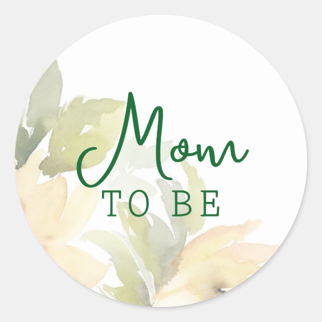 Mom to Be Sticker (Front)