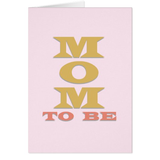 MOM to Be Tshirts and Gifts (Front)