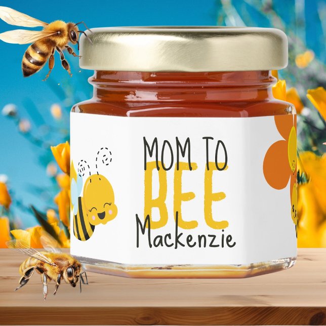 Mom to Bee Baby Shower Personalized Honey Jar Favors (Mom to Bee Baby Shower Personalized Honey Jar Favors
Ricaso. Add new mothers name change mom to mum)