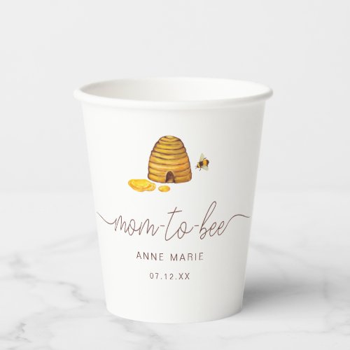 Mom_to_Bee Beverage Paper Cups