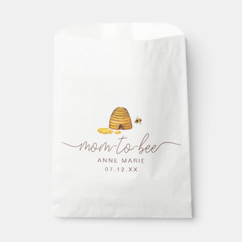 Mom_to_Bee Bumble Bee Themed Favor Bag