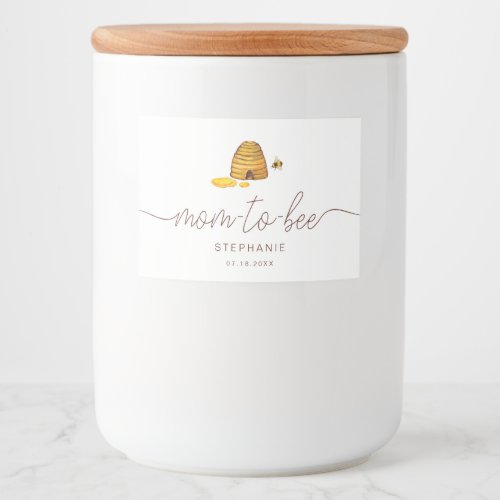 Mom_to_Bee Jar Label