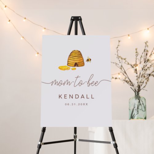 Mom_to_Bee Themed Welcome Sign