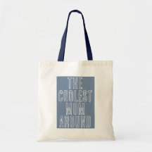 MOM Tote Bag | Fun Slogan Modern Minimalist Mother