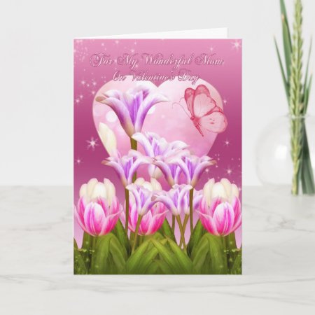 Mom Valentine's Day Card - Floral Valentine's Day