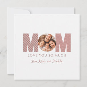 Mom Valentine's Day Photo Card