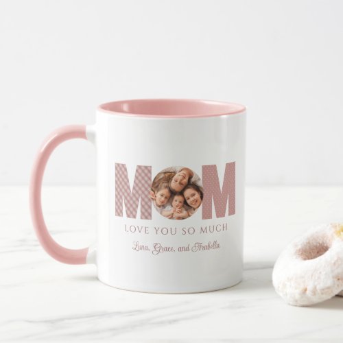 Mom Valentines Day Photo Mug