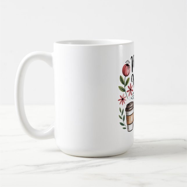 Mom Vibes Only Coffee Mug (Left)
