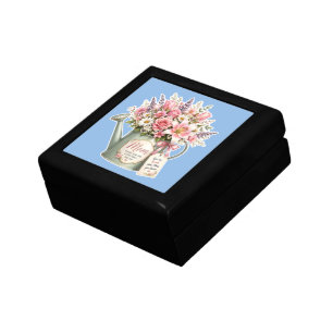 Mom Watering Can Flower Bouquet - Mother's Day Gif Gift Box