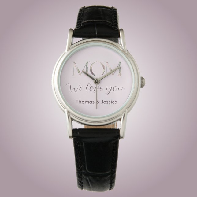 mom we love you floral script  watch (Creator Uploaded)