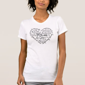 "Mom" white tee-shirt T-Shirt