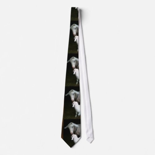 Mom with Baby Goat Tie