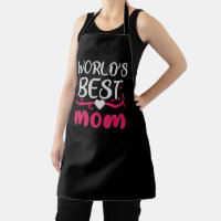 Apron, World's Best Mom