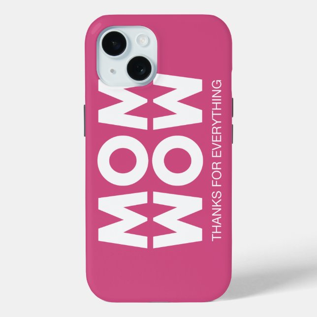 Mom, Wow! Case-Mate iPhone Case (Back)