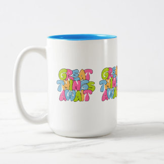 "Mom, You Are Her Wings" Two-Tone Mug – Beautiful
