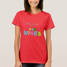 "Mom, You Are Her Wings" Women's T-Shirt – Heartfe